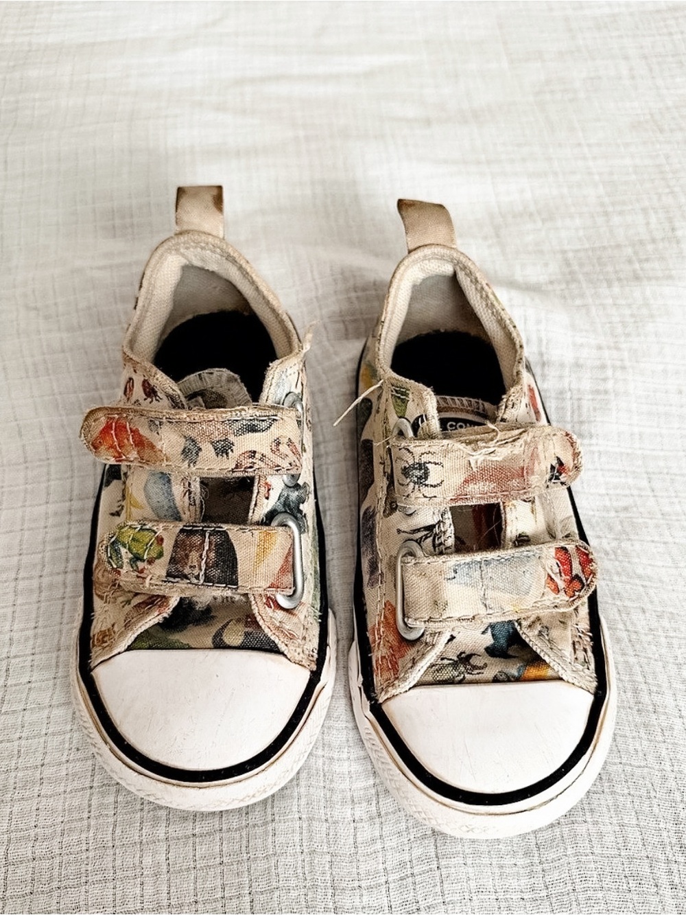 Chuck Taylor All Star Animal Print Strap Sneakers | Converse | 7 (Toddler)